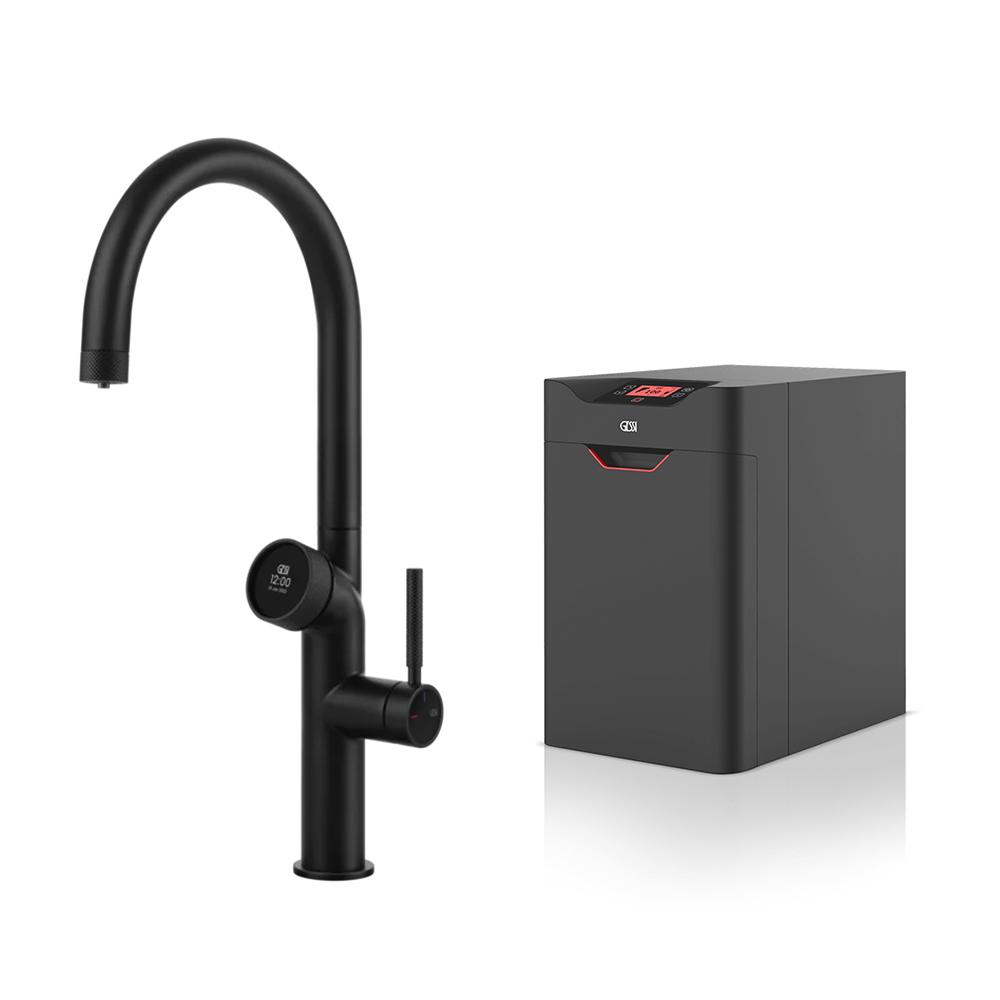 GESSI mitigeur de cuisine 60720 299 Matt Black VITA Collection avec unité CHAUD 60806