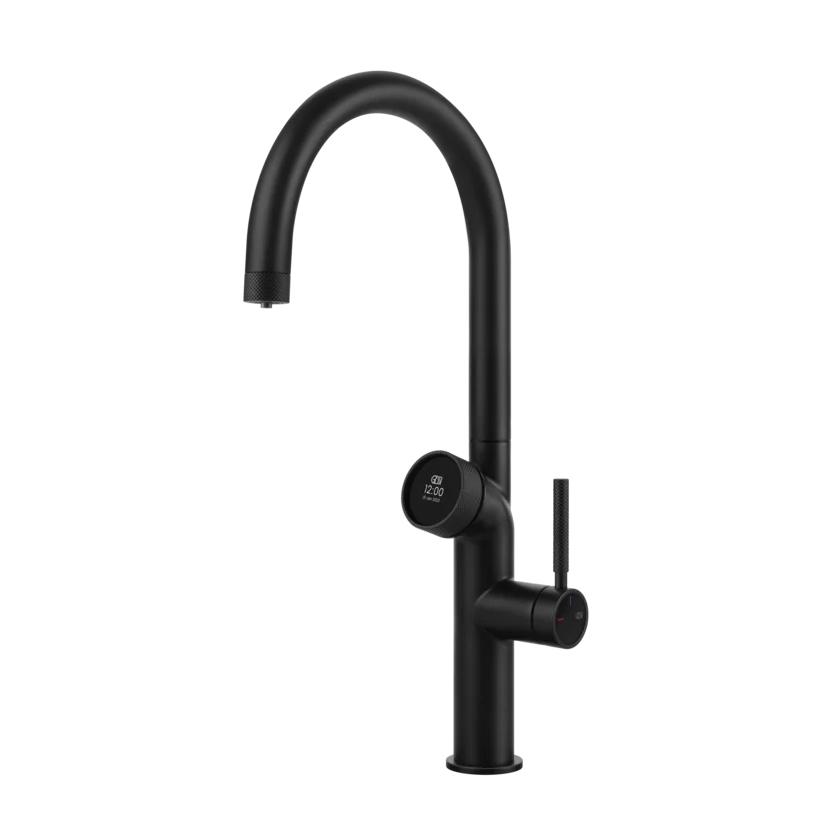 GESSI mitigeur de cuisine 60720 299 Matt Black VITA Collection avec unité FROID 60802