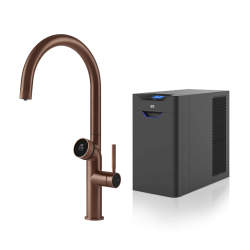GESSI mitigeur de cuisine 60720 708 Copper Brushed VITA Collection avec unité FROID 60802