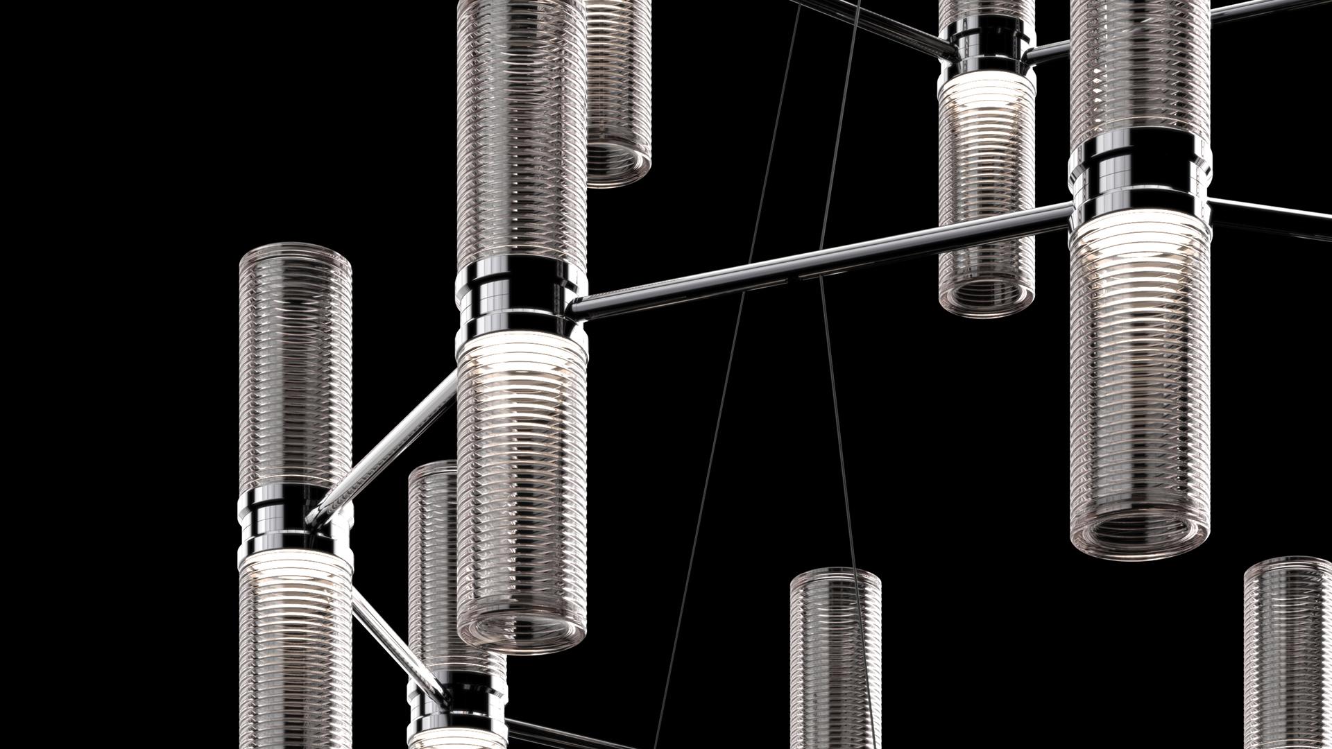 ARTEMIDE suspension lamp ZEPHYR EXAGONAL