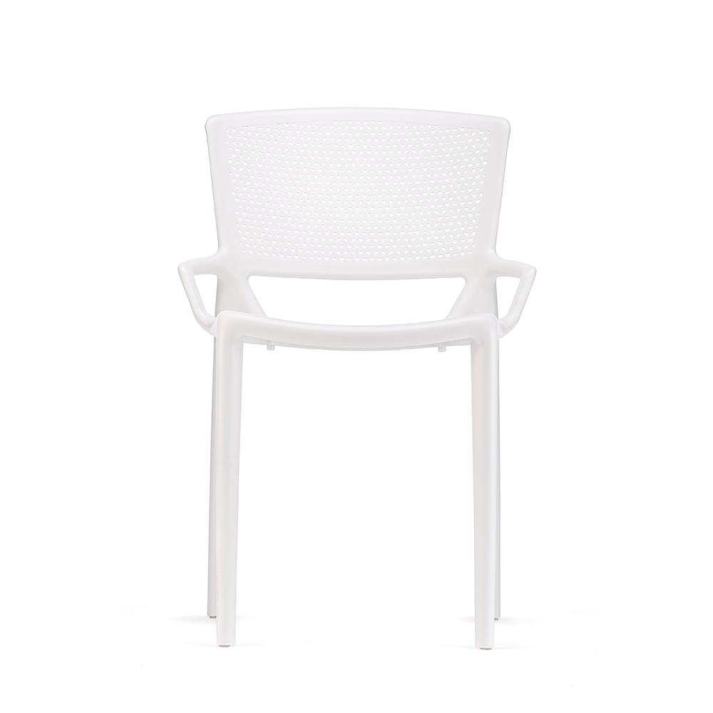 INFINITI set de 8 chaises perforé FIORELLINA