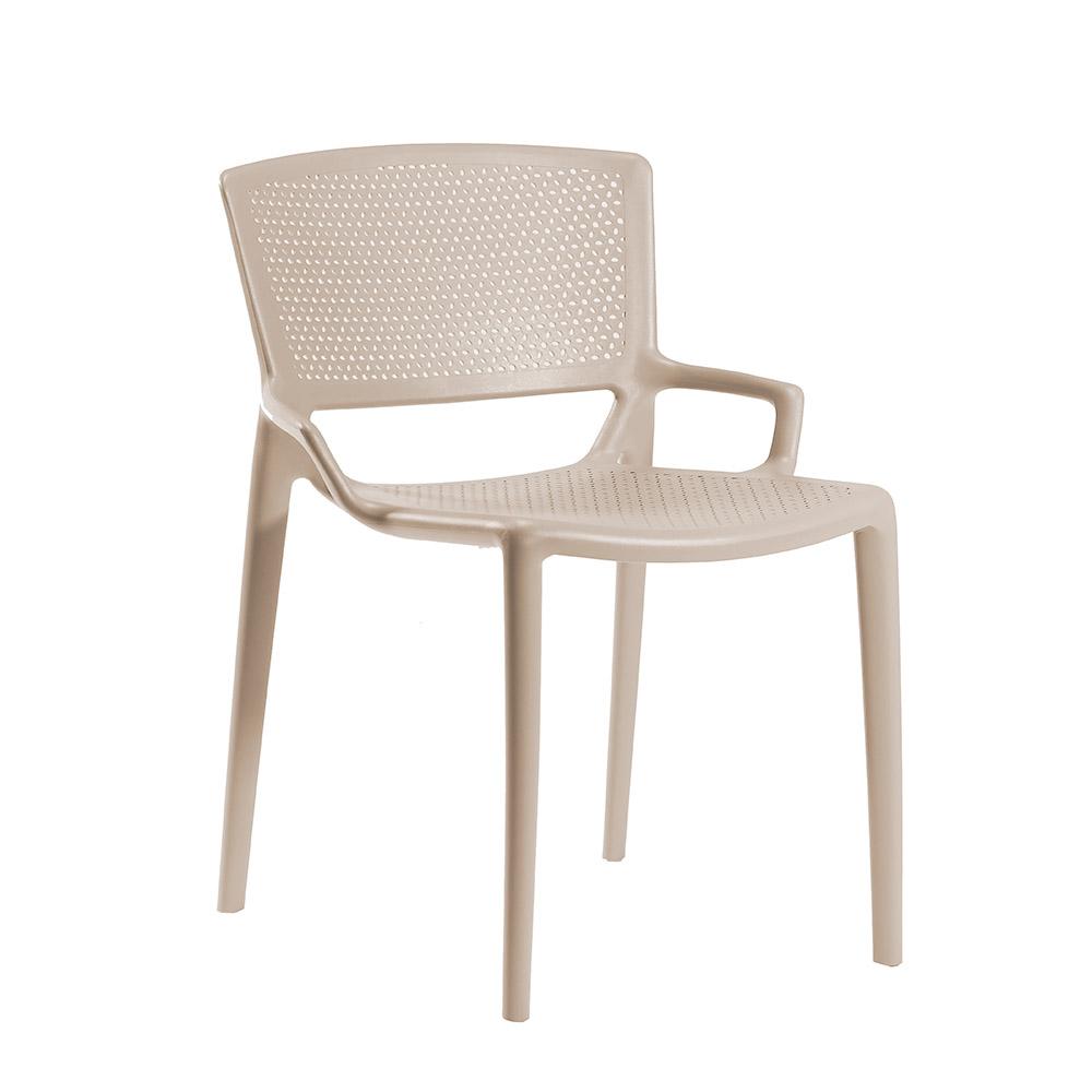 INFINITI set de 8 chaises perforé FIORELLINA