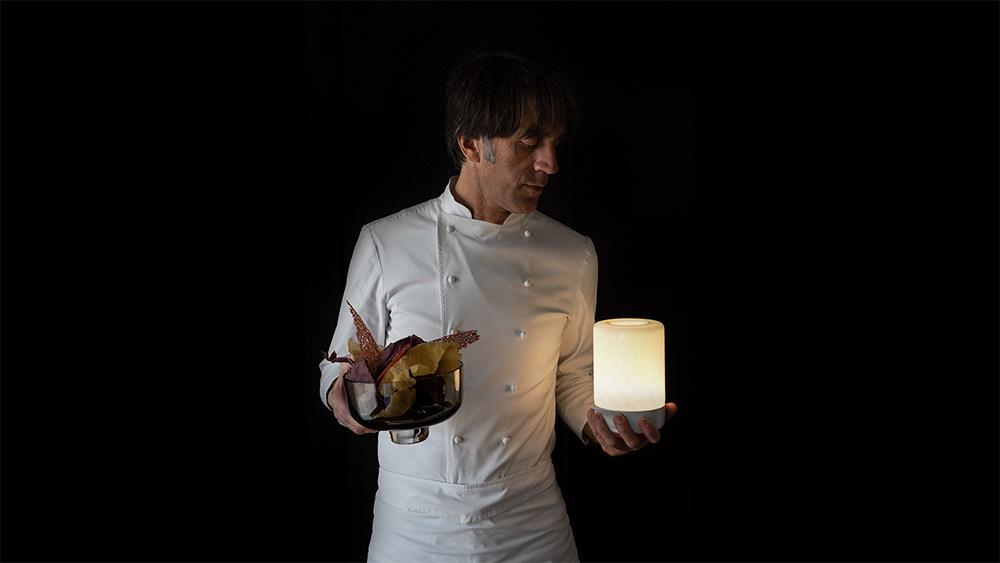 ARTEMIDE table lamp BONTA' body with bowl