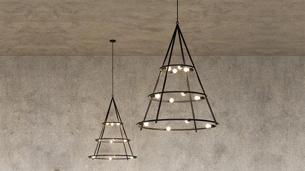 ARTEMIDE suspension lamp EL PORIS 80