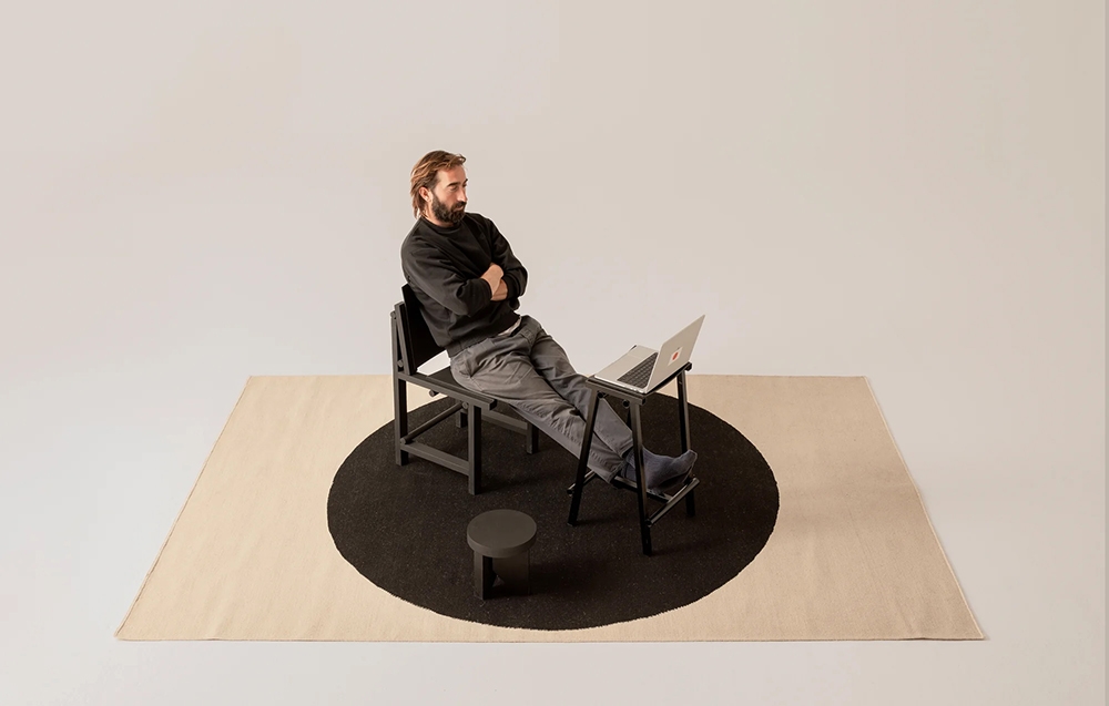 NANIMARQUINA tapis TOPO Black