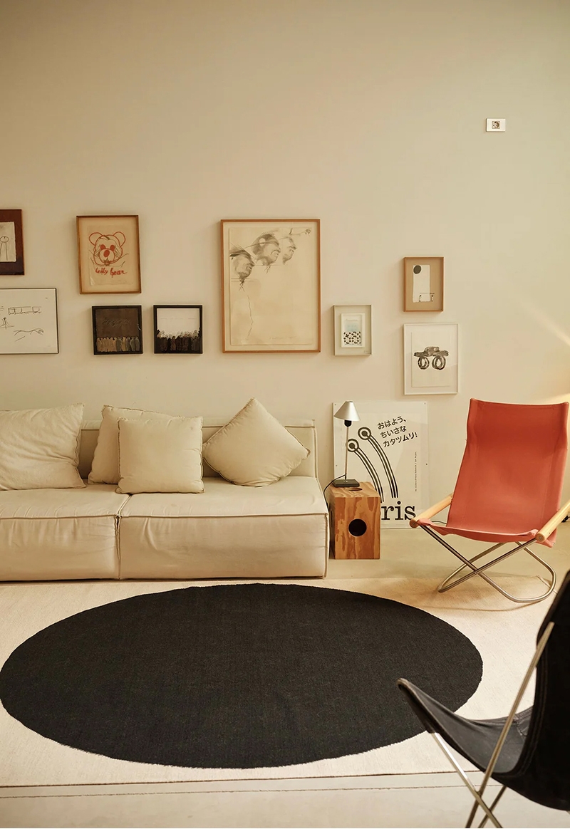 NANIMARQUINA tapis TOPO Black