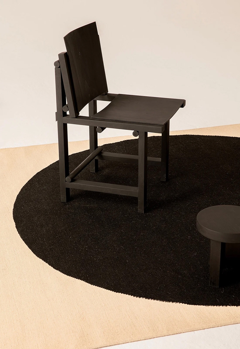 NANIMARQUINA tapis TOPO Black