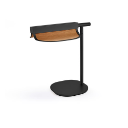 LZF LUZIFER lampe de table OMMA 1 LEAF 2700K, structure noire