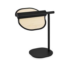 LZF LUZIFER lampe de table OMMA 1 LEAF 2700K, structure noire