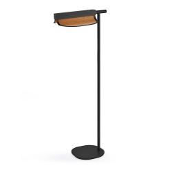 LZF LUZIFER lampadaire OMMA 1 LEAF 2700K, structure noire