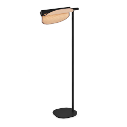 LZF LUZIFER lampadaire OMMA 1 LEAF 2700K, structure noire