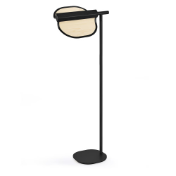 LZF LUZIFER lampadaire OMMA 1 LEAF 4000K, structure en or