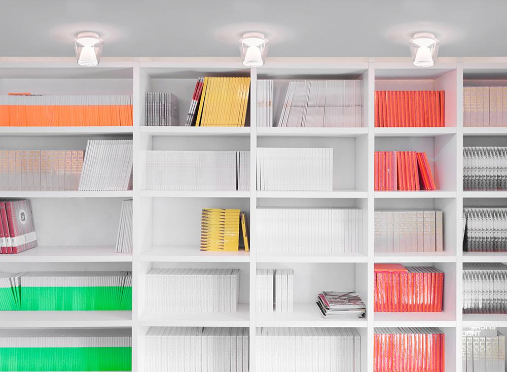 SERIEN LIGHTING ceiling lamp ANNEX S opal reflector