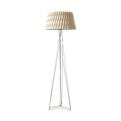 LZF LUZIFER lampadaire LOLA structure nickel