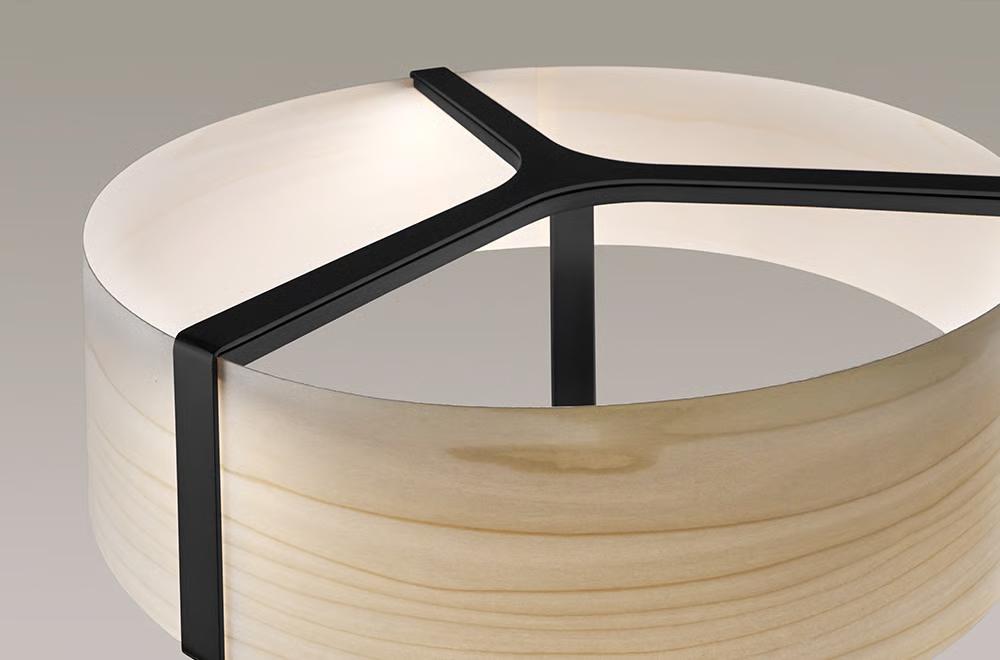 LZF LUZIFER lampadaire THESIS structure noire