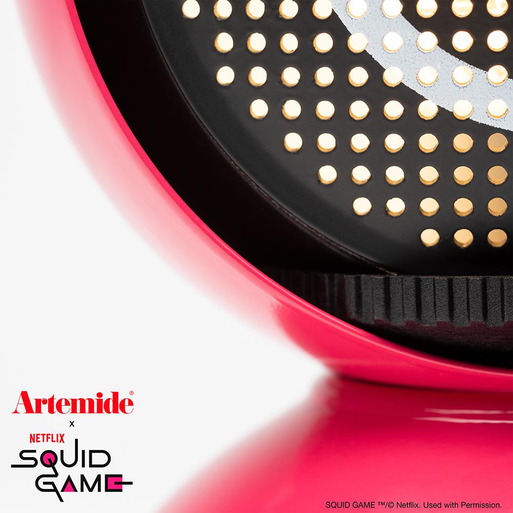 ARTEMIDE table lamp ECLISSE X SQUID GAME Special Edition