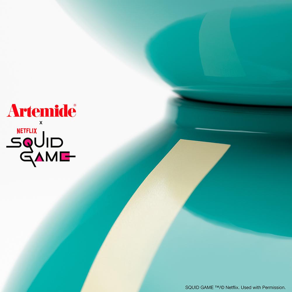 ARTEMIDE table lamp ECLISSE X SQUID GAME Special Edition