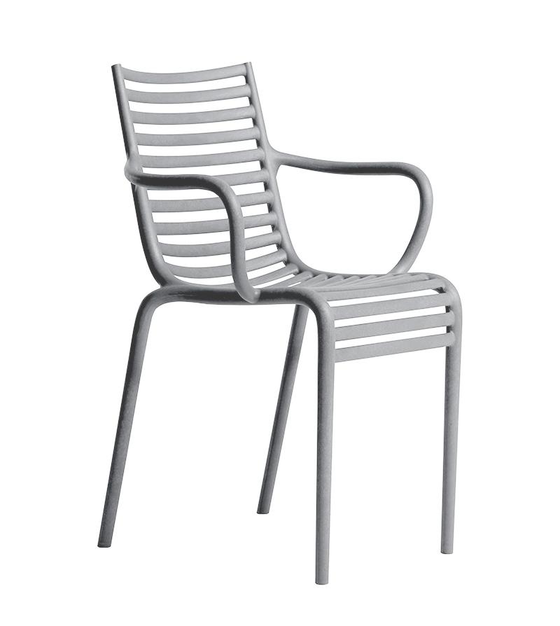 DRIADE set de 4 chaises avec accoudoirs PIP-E
