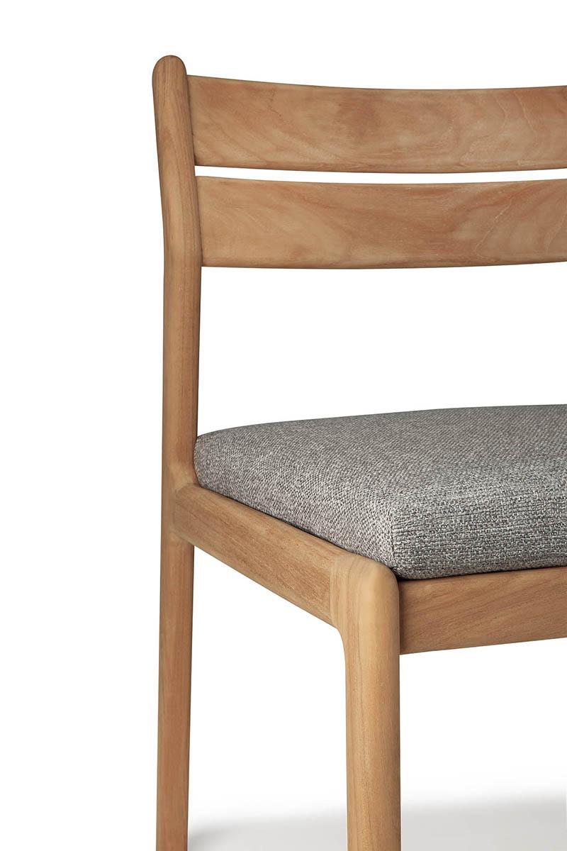 ETHNICRAFT outdoor chair with pillow JACK