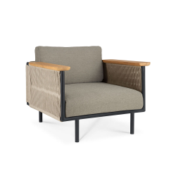 ETHNICRAFT outdoor armchair CORBEY