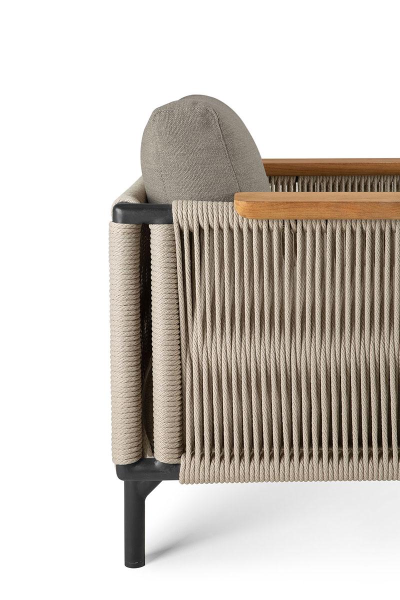 ETHNICRAFT outdoor armchair CORBEY