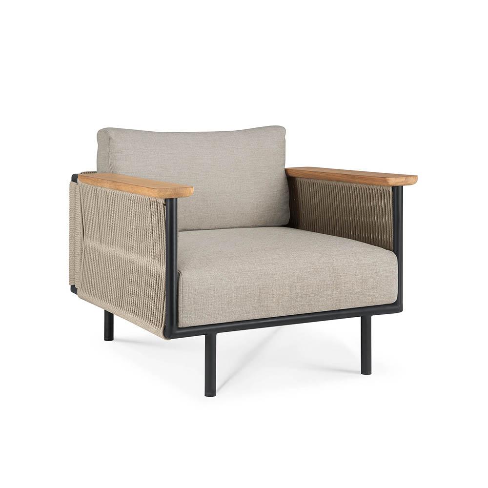 ETHNICRAFT outdoor armchair CORBEY