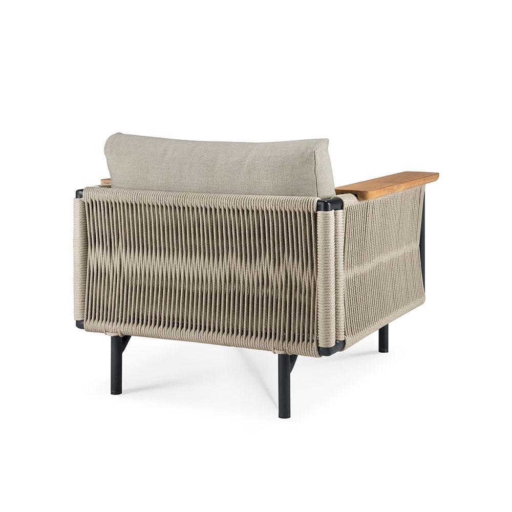 ETHNICRAFT outdoor armchair CORBEY