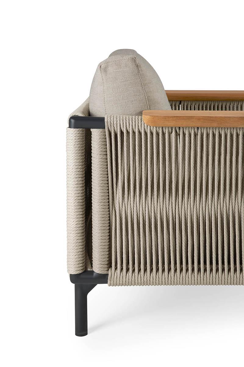 ETHNICRAFT outdoor armchair CORBEY