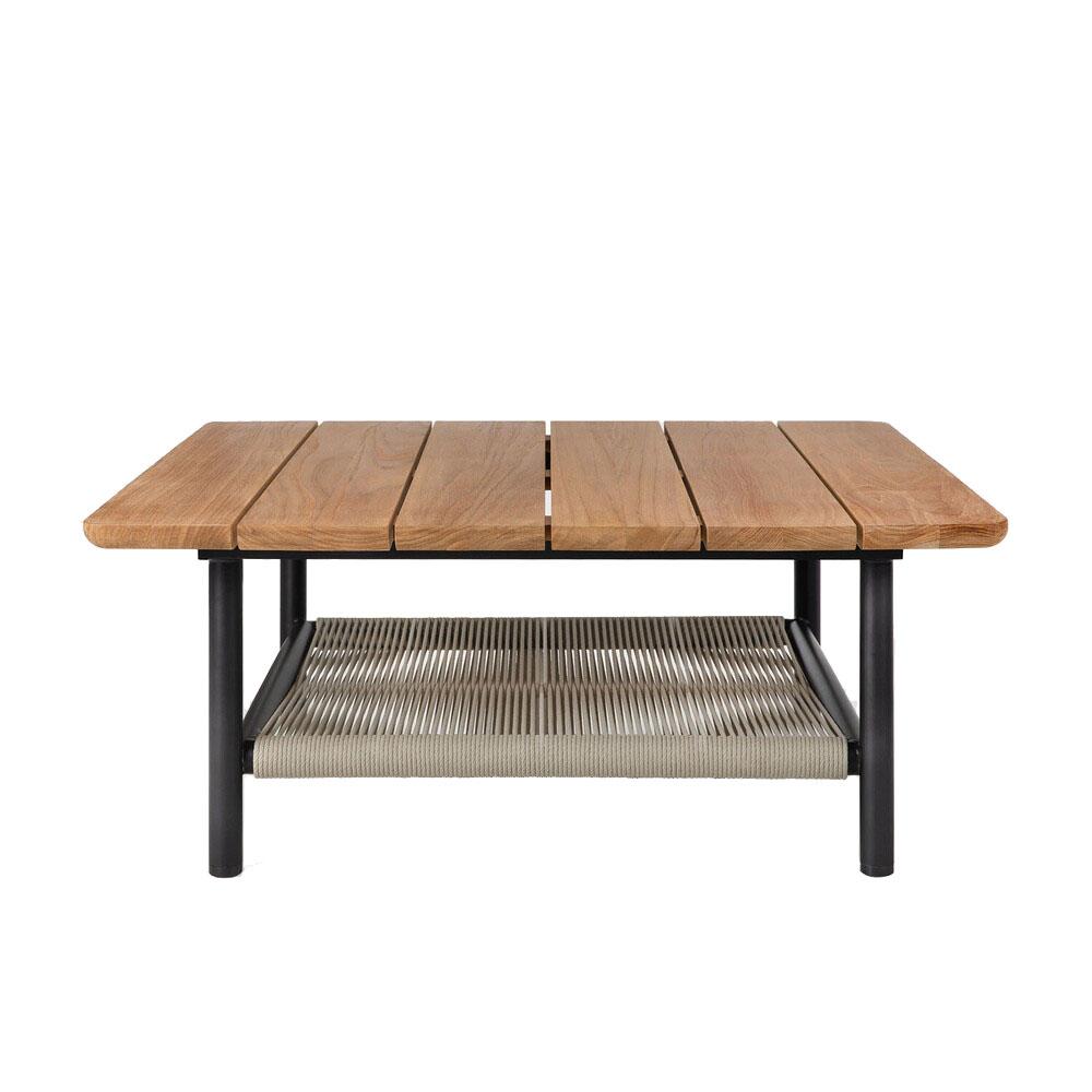 ETHNICRAFT table carré basse d'extérieur CORBEY 80cm