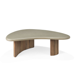 ETHNICRAFT table basse d'extérieur BOOMERANG 90cm