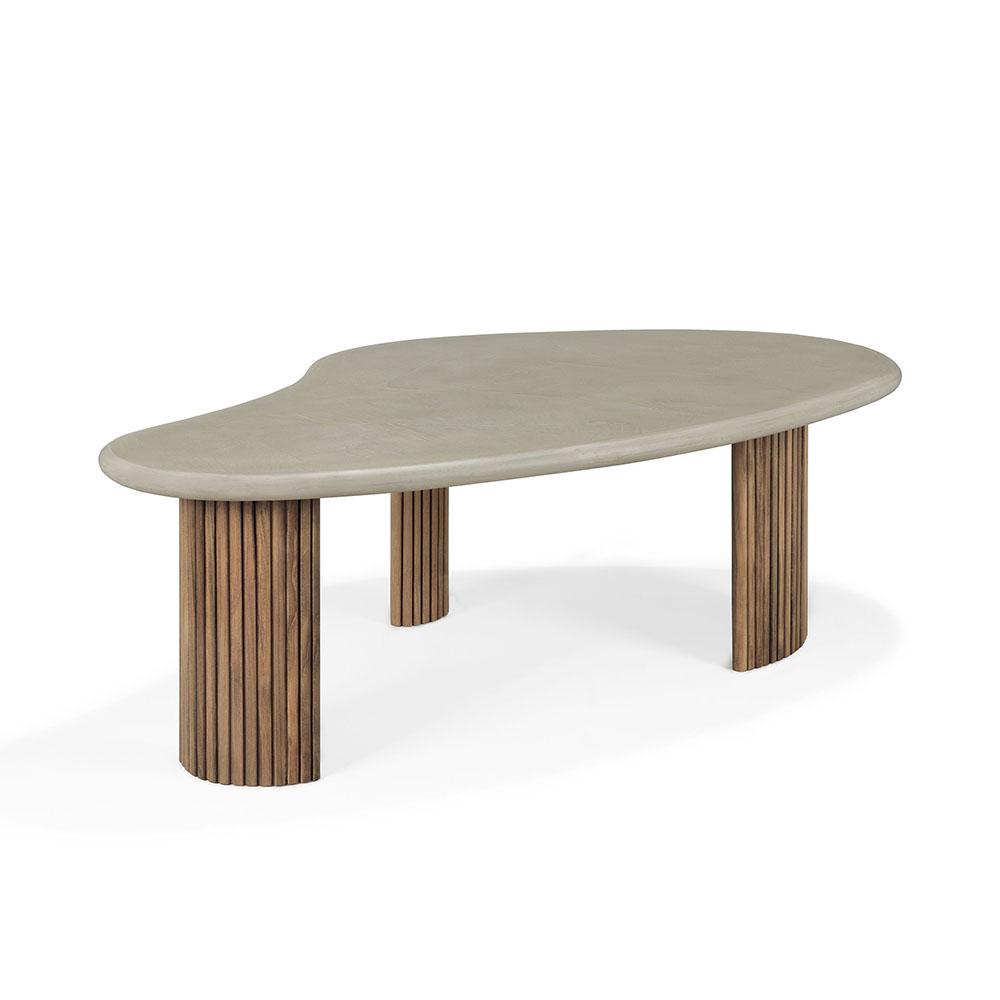 ETHNICRAFT table basse d'extérieur BOOMERANG 126cm