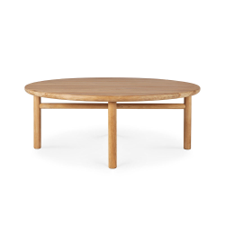 ETHNICRAFT round outdoor coffee table QUATRO Ø95cm