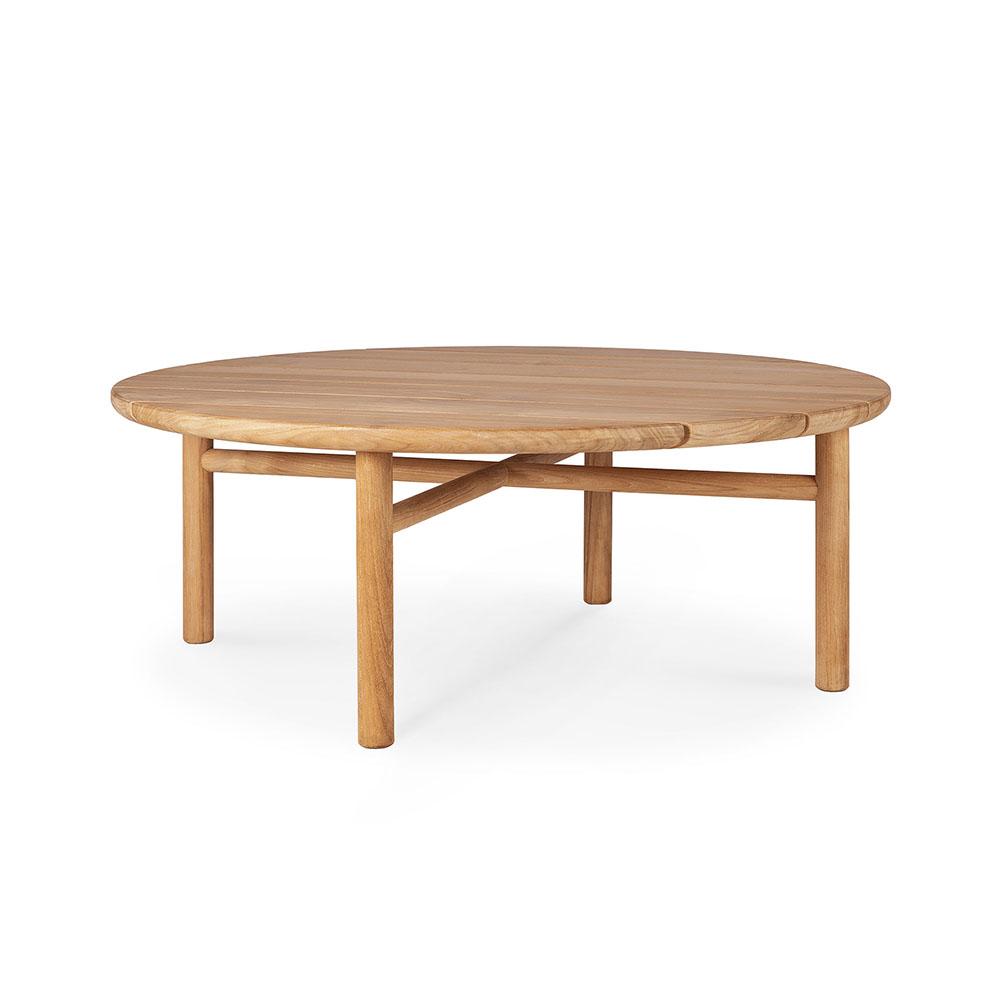 ETHNICRAFT round outdoor coffee table QUATRO Ø95cm