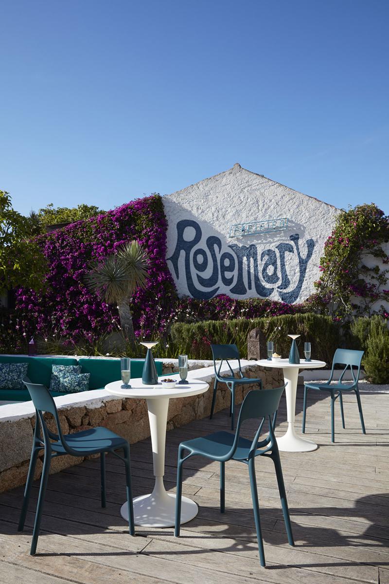 KARTELL set of 2 chairs AI LITE - THE FIRST CHAIR CREATED BY A.I.