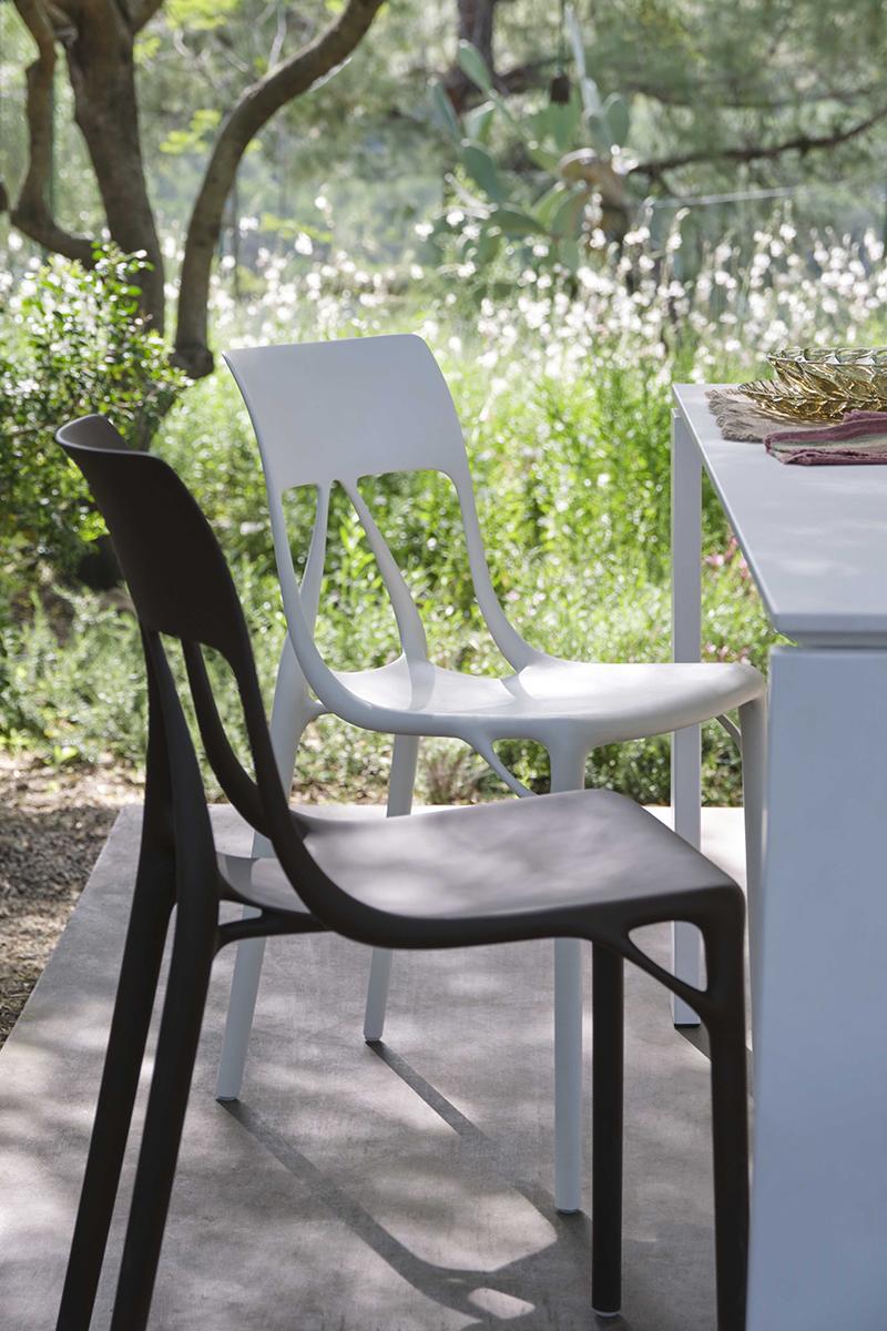 KARTELL set of 2 chairs AI LITE - THE FIRST CHAIR CREATED BY A.I.