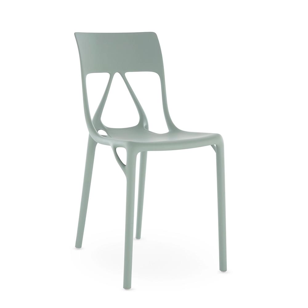KARTELL set of 2 chairs AI LITE - THE FIRST CHAIR CREATED BY A.I.