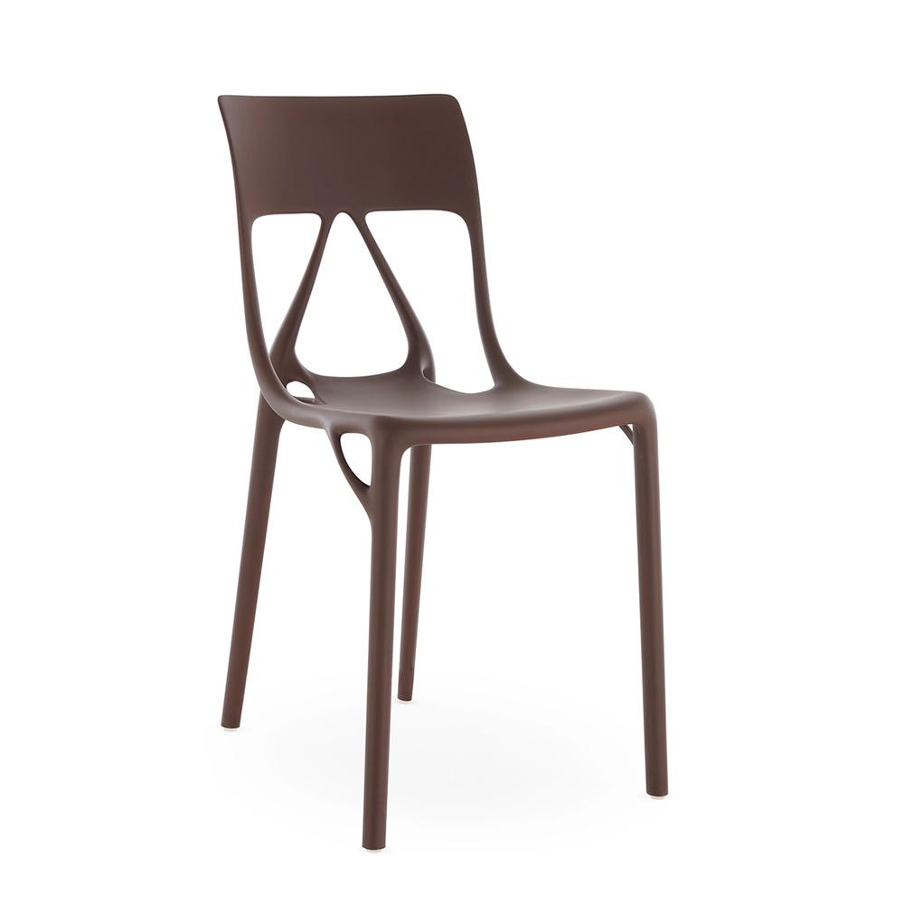 KARTELL set of 2 chairs AI LITE - THE FIRST CHAIR CREATED BY A.I.