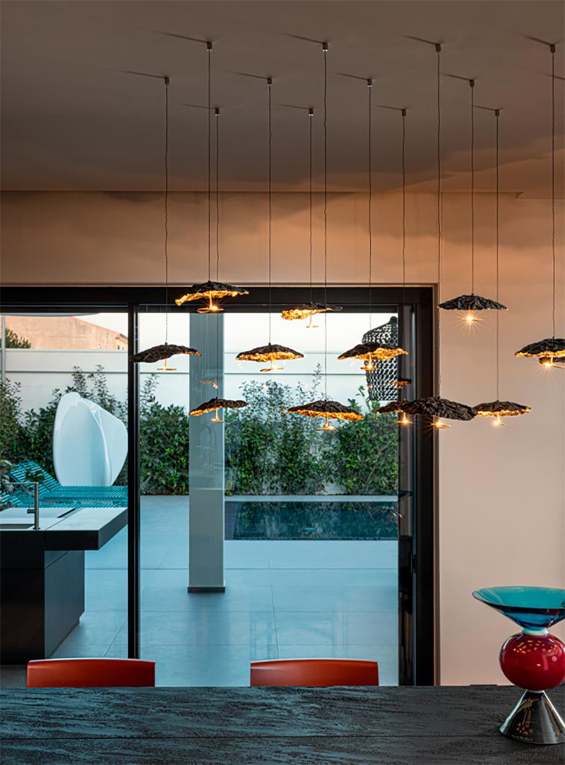 CATELLANI & SMITH lampe à suspension GOLD MOON