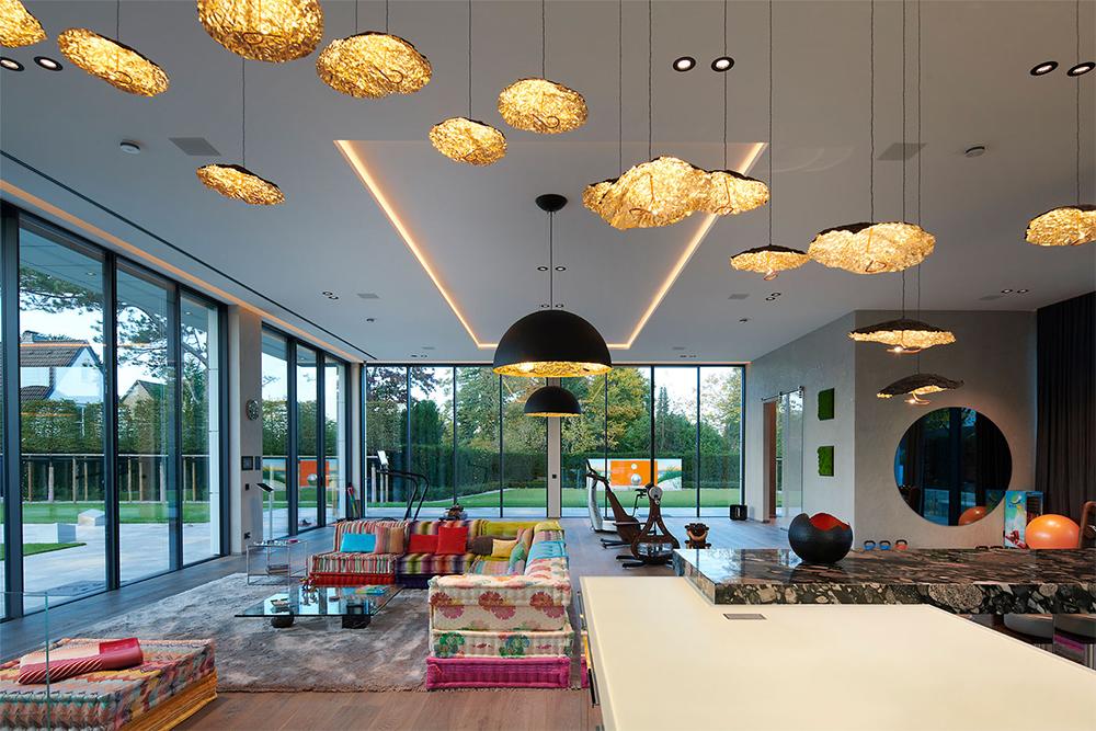 CATELLANI & SMITH lampe à suspension GOLD MOON