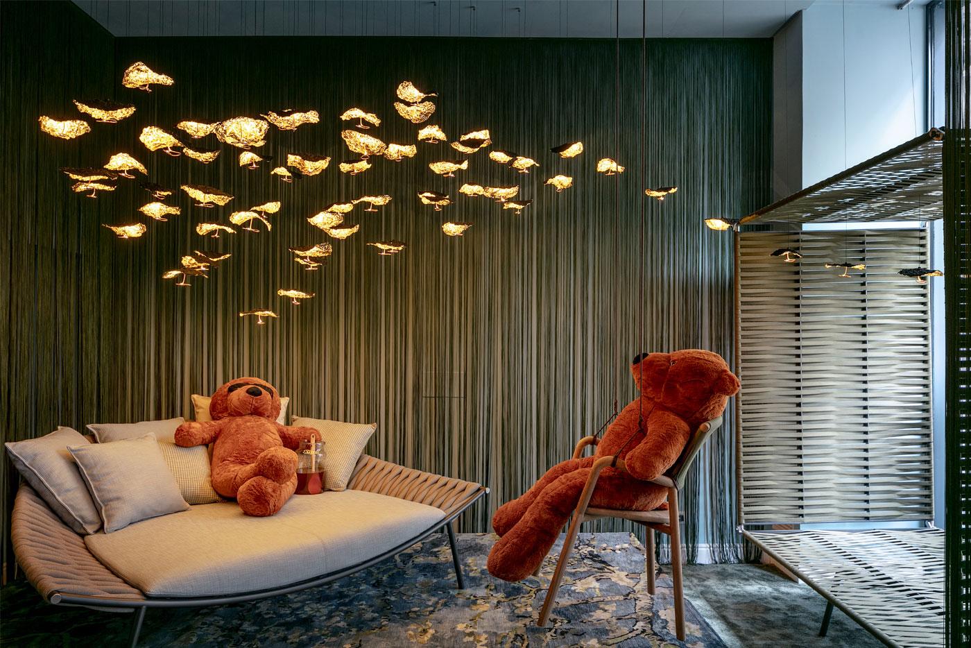 CATELLANI & SMITH lampe à suspension GOLD MOON