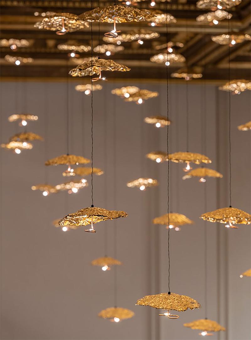 CATELLANI & SMITH lampe à suspension GOLD MOON