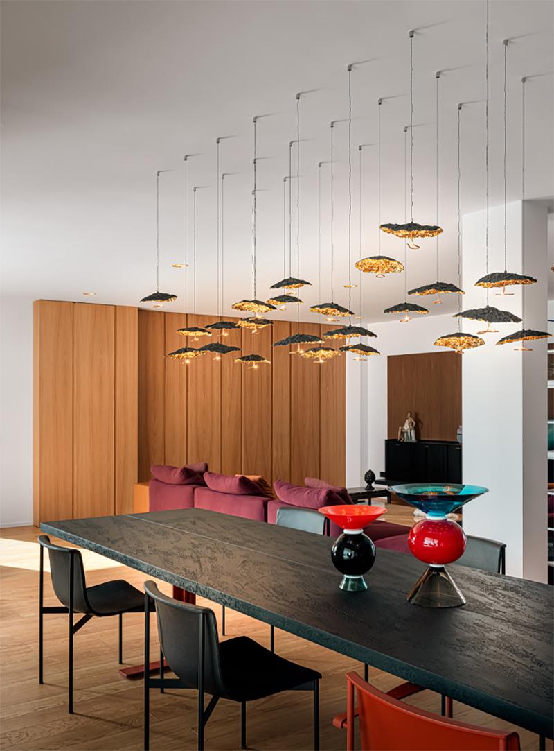 CATELLANI & SMITH lampe à suspension GOLD MOON