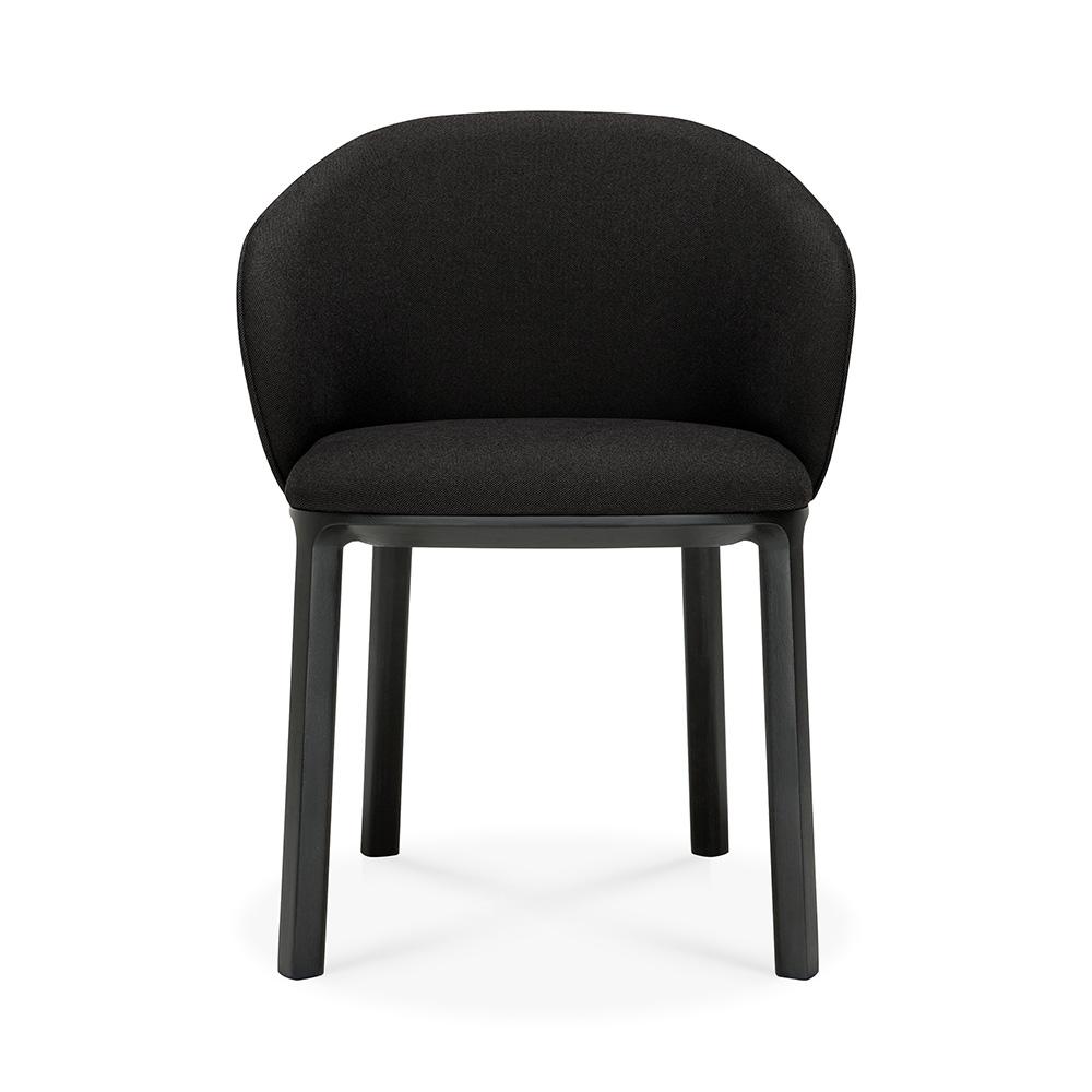 ETHNICRAFT chaise rembourrée avec accoudoirs UNDA