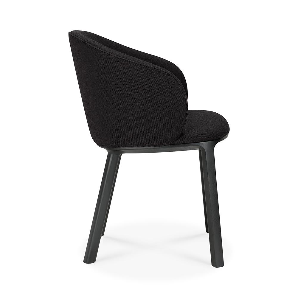 ETHNICRAFT chaise rembourrée avec accoudoirs UNDA