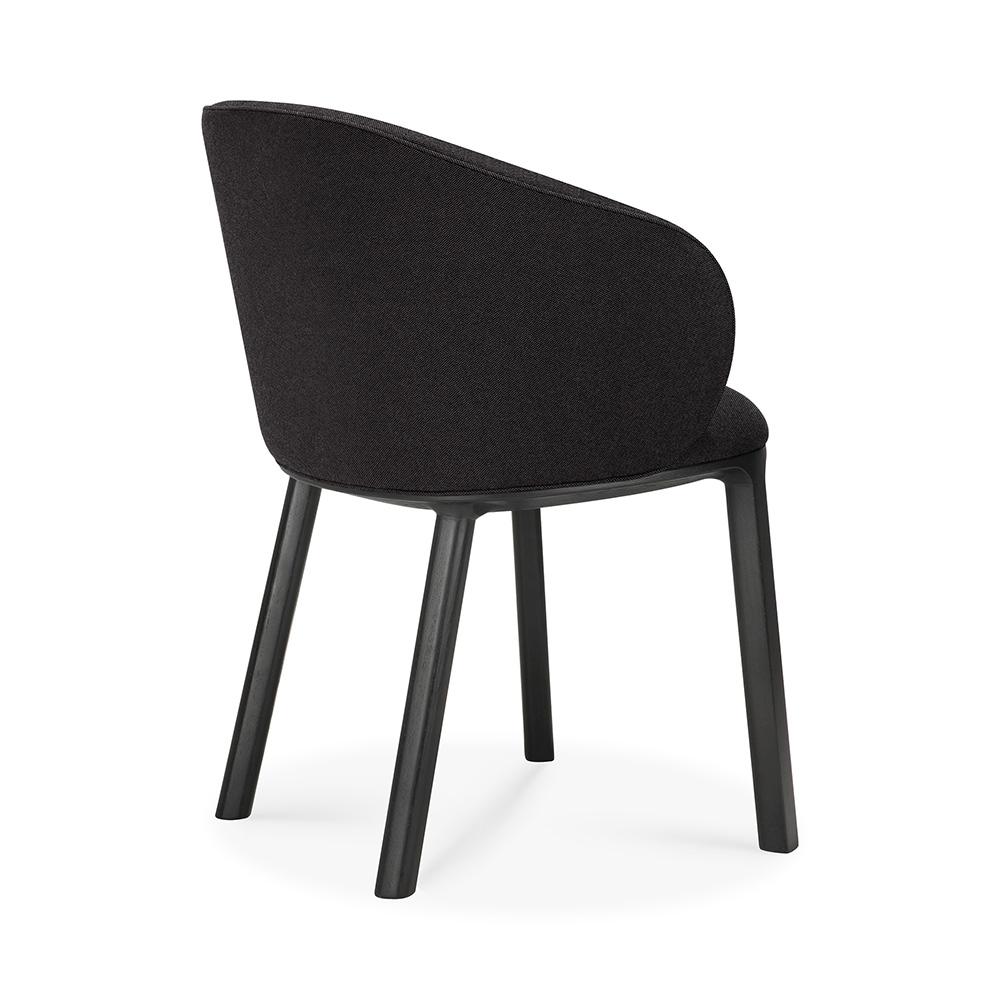 ETHNICRAFT chaise rembourrée avec accoudoirs UNDA