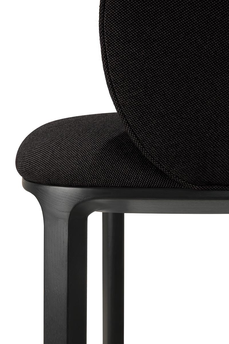 ETHNICRAFT chaise rembourrée avec accoudoirs UNDA