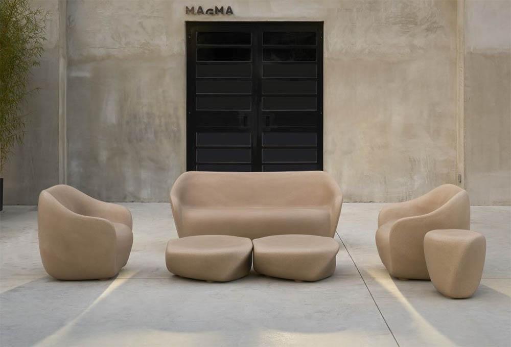 SLIDE table basse pour l'extérieur REBORN TABLE Ø 40 cm