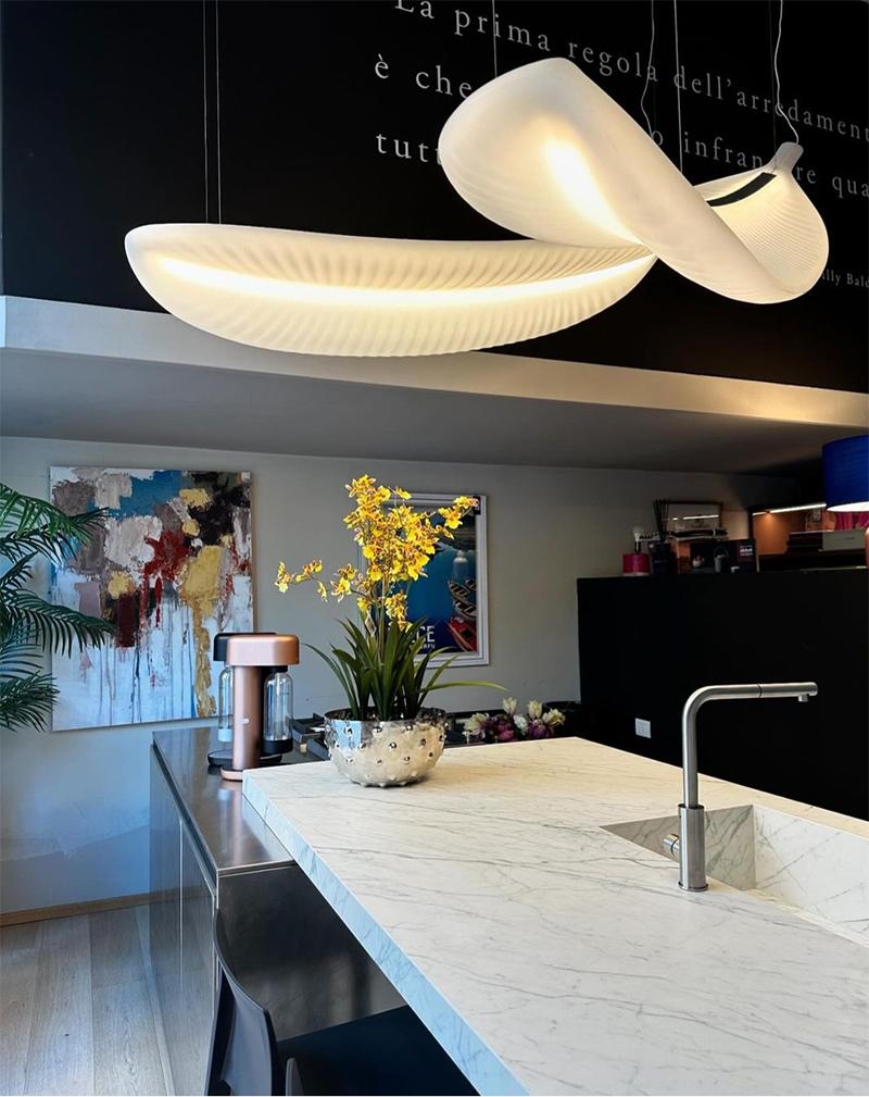 SLIDE outdoor suspension lamp BANANA LEAF Afrika Collection