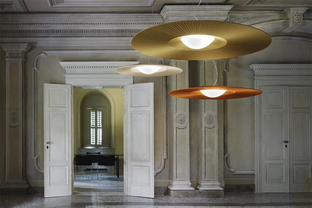 MODOLUCE suspension lamp MOOD Dimmer PUSH-DALI Ø100cm