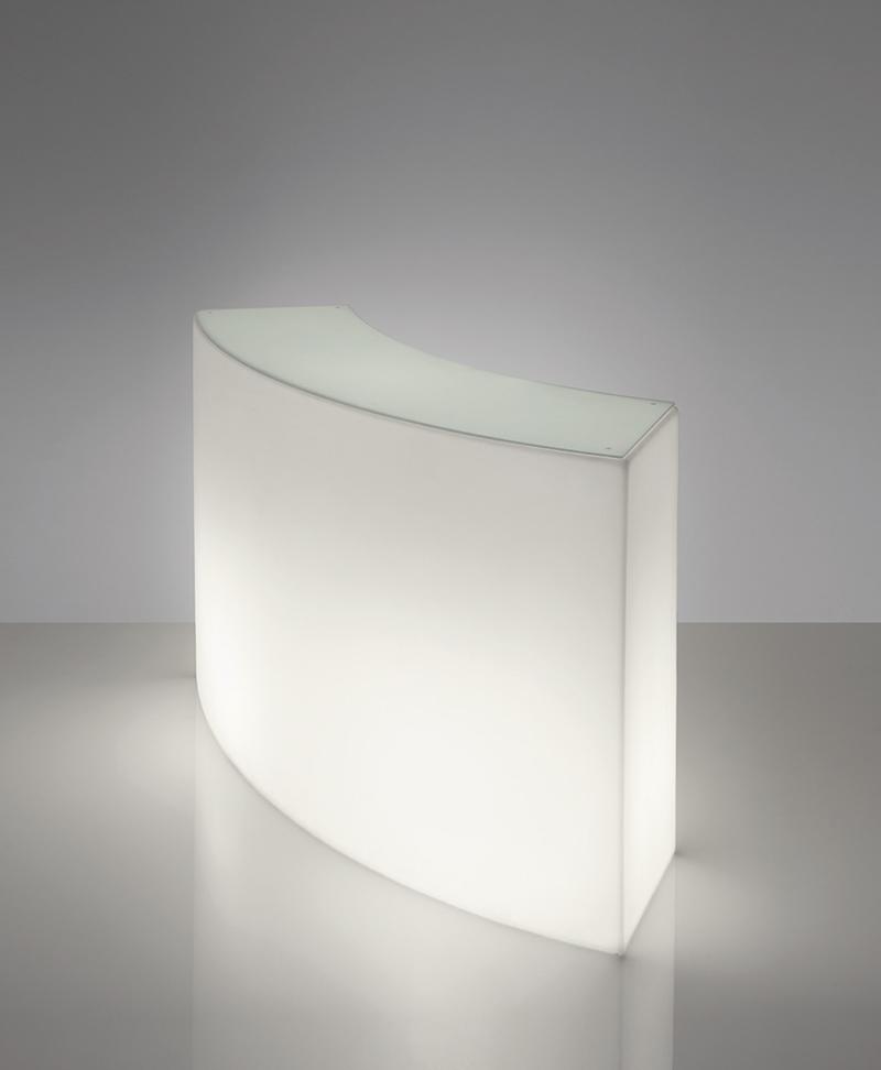 SLIDE comptoir de bar lumineux SNACK BAR